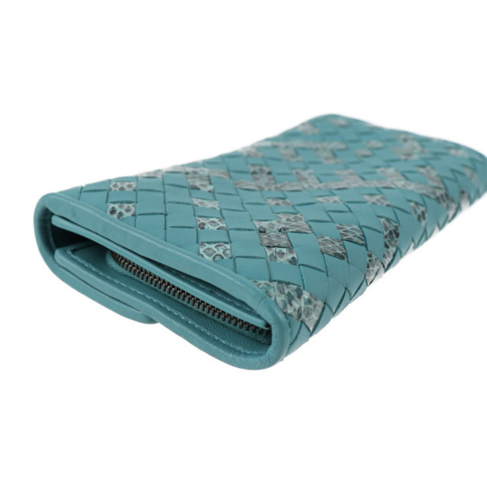 Bottega Veneta Ayers Wallet Python Green - image 6